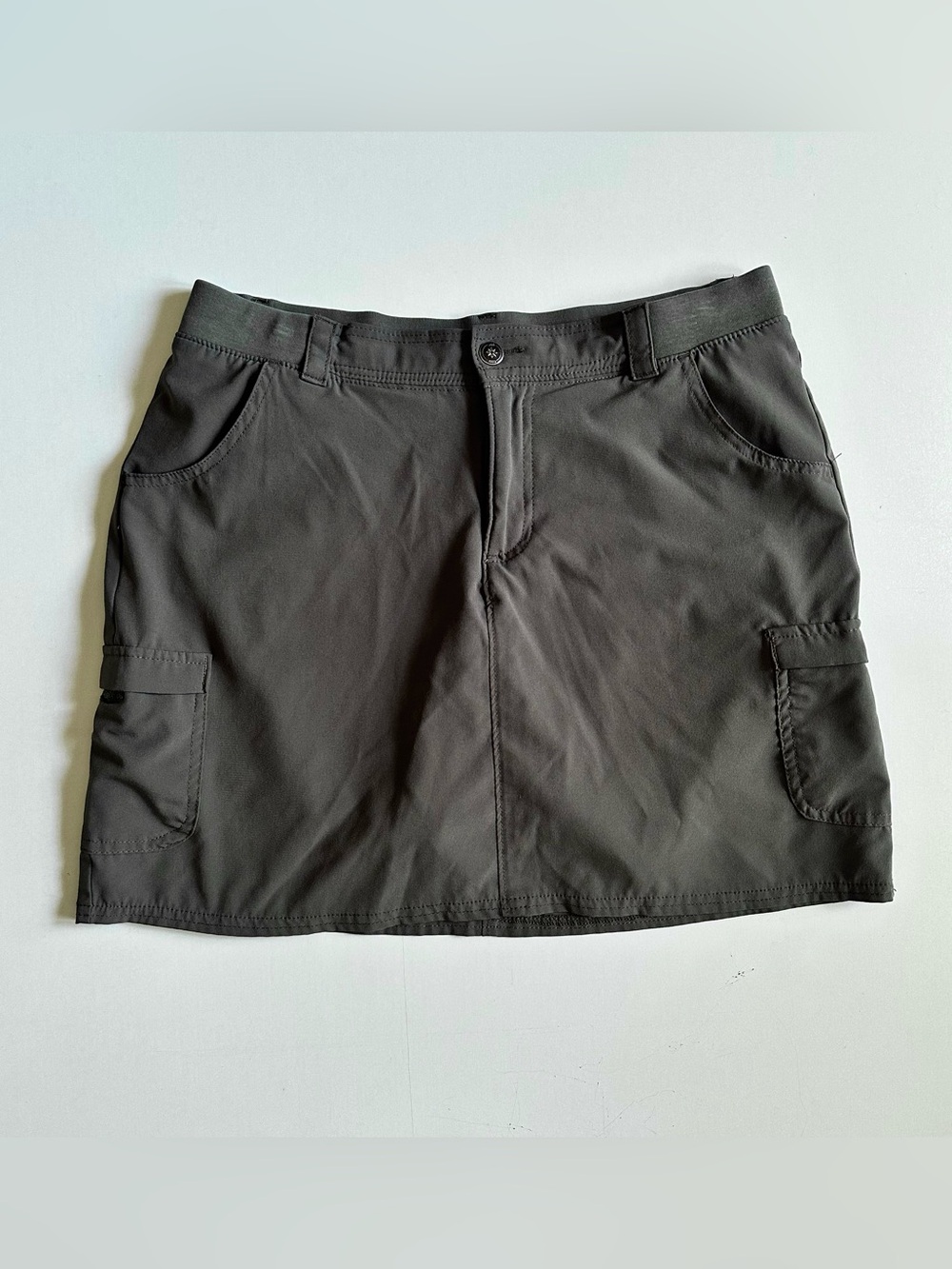 Lee Relaxed Fit Skort in Olive Green Sporty Skirt Size 10